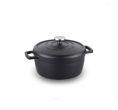 Korkmaz Casta Cast Iron Pot 24x10 cm Black A2829