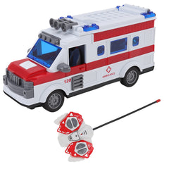 1: 30 4-Function Light Music Remote Control Ambulance