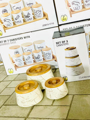 Set Of 3 Canisters