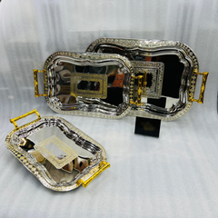 Luxury 3 Pcs Tray Set