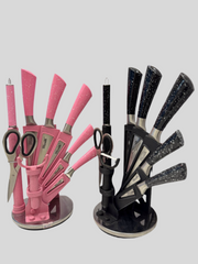 8 Pcs Knife Set With Acrylic Stand