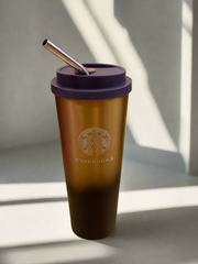 New tumblers Available with steel straw