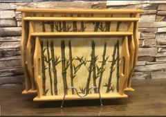 Bamboo Wooden Tray’s Set