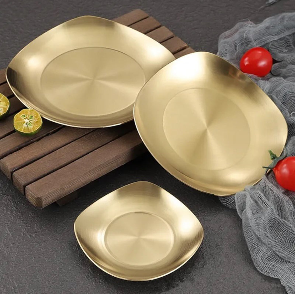 Korea Style Square Plates