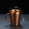 Copper Color Tea Cup Hammered