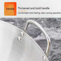 Stainless Steel Heavy Gauge Wok
