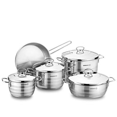 Korkmaz Astra 9 Piece Cookware Set A1900