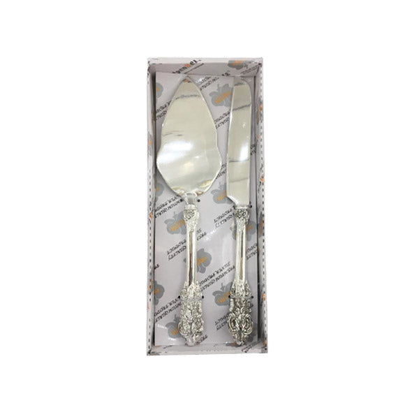 2Pcs Cake Lifter And Knife