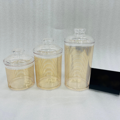 Acrylic Jars Set