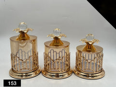 3 Pcs Luxury Jar’s Set