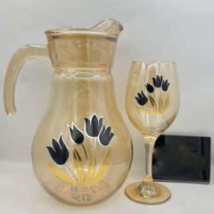 Royal Gold 7Pc Water Set