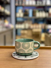 Danny Home 12 Pcs Cups And Saucer Set