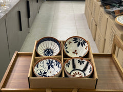 Ceramic Bowls Gift Box (4Pcs)