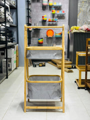 2-Step Laundry Hamper & Organizer.