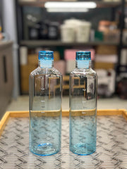 Time Marker Glass Bottle