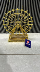 Metal London Eye Golden