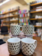 Printed 4Pcs Mugs Set