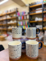 Printed 4Pcs Mugs Set
