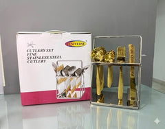 Titanium Gold Cutlery Set