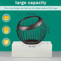 Iron Storage Fruit Drain Basket