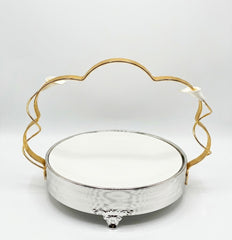 Silver Platter With Handle