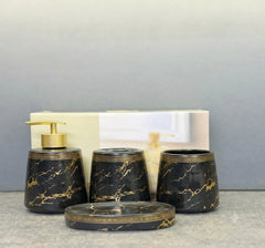 Brilliant 4Pcs Bath Set Marble