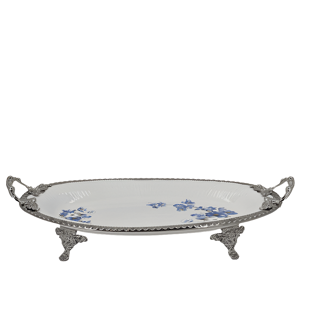 Oval Dish Silver