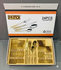 Cutlery Set Hammer 24Pcs