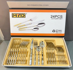 Cutlery Set Diamound 24Pcs
