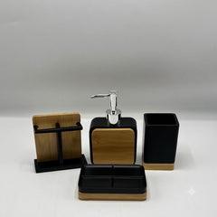 Fiber 4 Pcs Bathroom Set