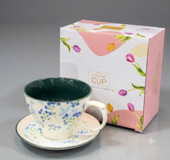 Brilliant Teacup and Saucer Set (2pcs)