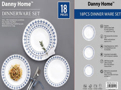 Danny Home 18Pcs Dinner Set