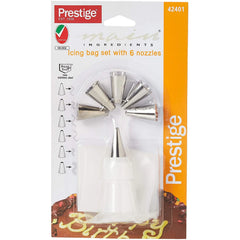 Pretge Icing Bag Stel Nozle