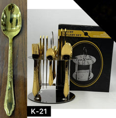 Cutlery Stand Set 24 Pcs