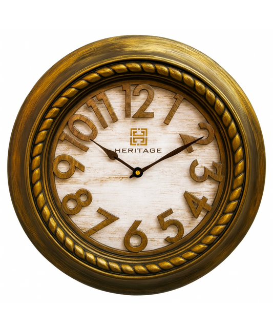 Heritage Wall Clock Ocean2 18 Inches