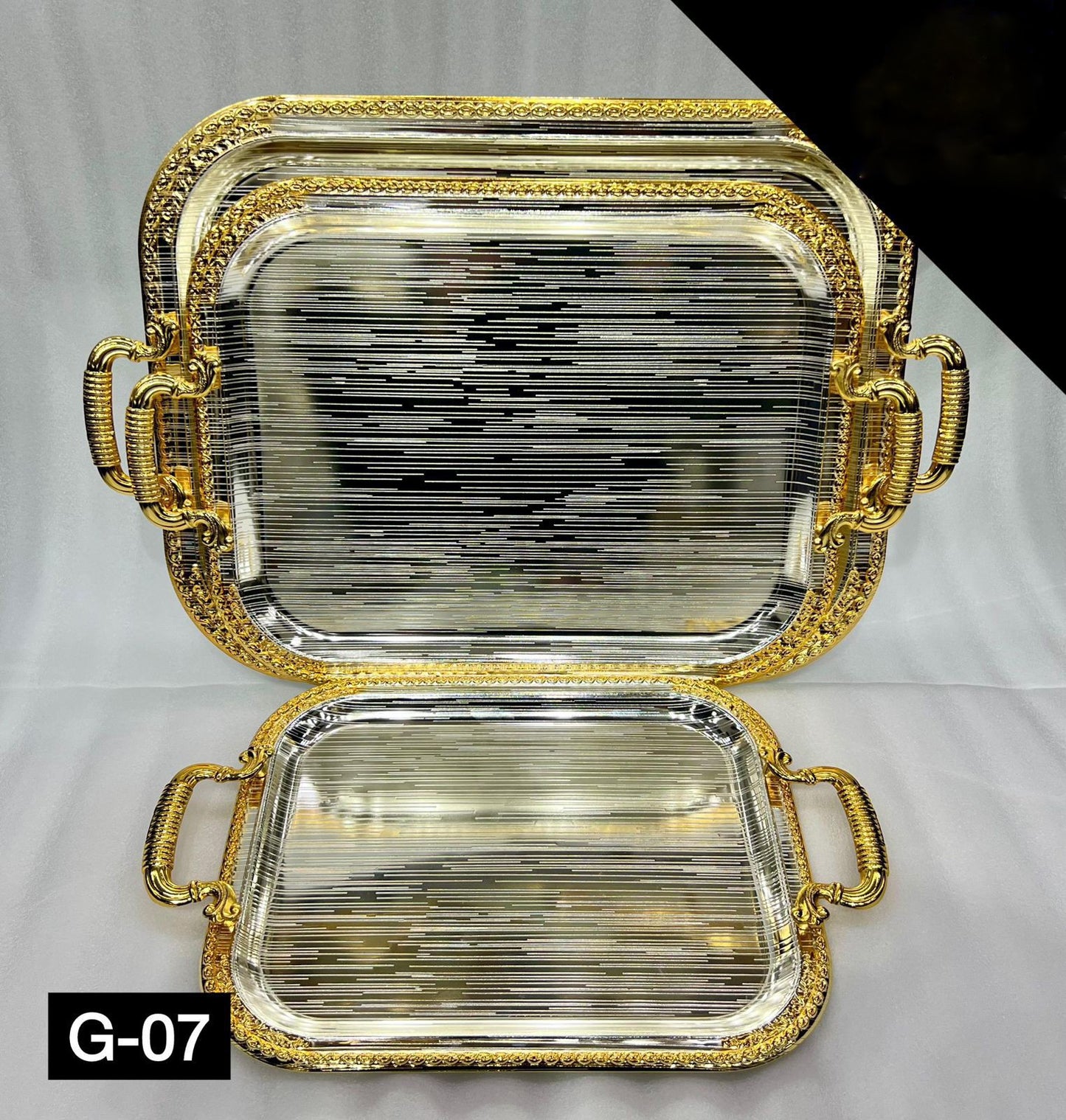 Luxury Tray Set 3Pcs