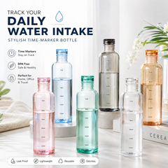 Time Marker Long Glass Bottle 1000ml