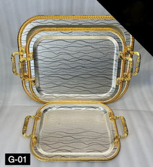 Luxury Tray Set 3Pcs