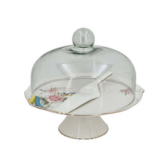 Cake Dish With Glass Cover