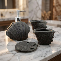 4 Pcs Fiber Bathroom Set