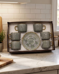 12 Pcs Cups And Saucer Set