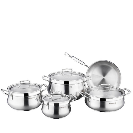 Korkmaz Estima 9-Piece Cookware Set A1959