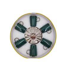 Long Style Cup Saucer 6 Pcs