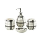 4Pieces Bath Set Black
