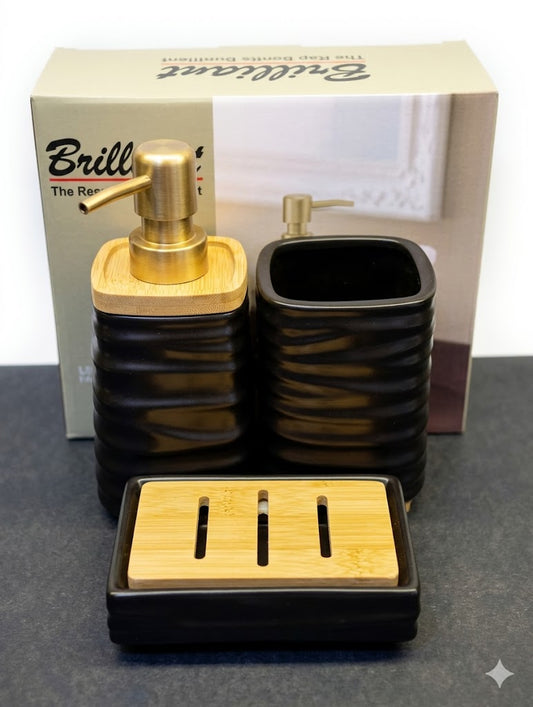 Brilliant 3Pcs Bathroom Set SQ