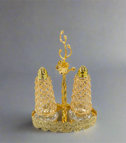 2 Pcs Salt And Pepper Golden