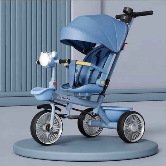 Multi-Stage Children's Tricycle Stroller