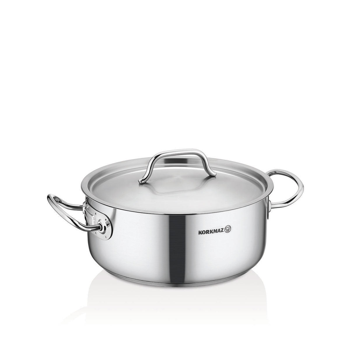 Korkmaz Proline Gastro 28x12 cm Low Casserole A2740