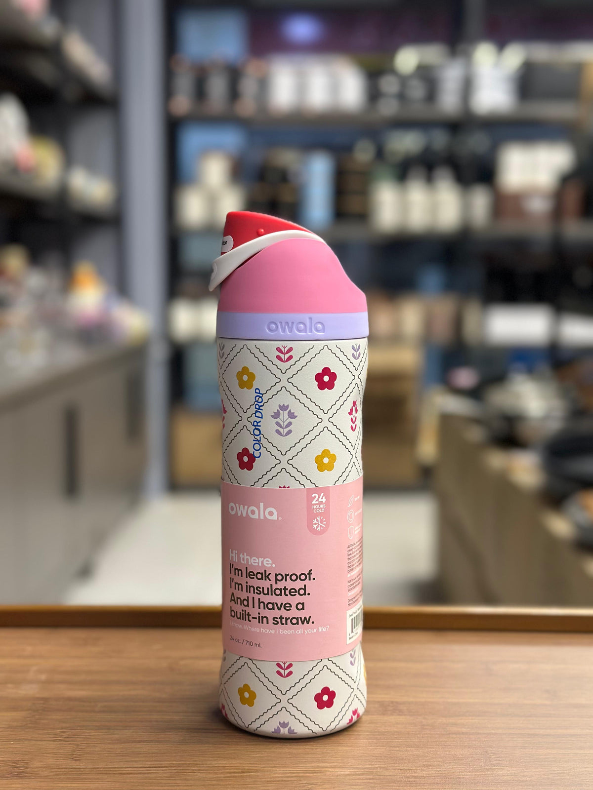 Owala Floral Bottle 24oz