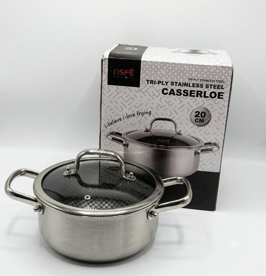 OSFE-Stainless Steel Laser Coating Casserole
